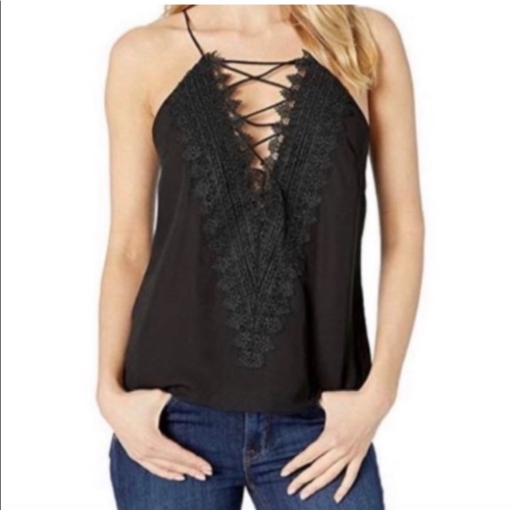 WAYF Black Caged Cami Size XL